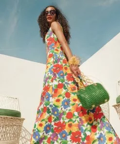 Frances Valentine Waikiki Dress Floral Explosion