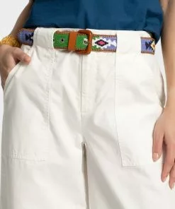 Frances Valentine Georgia Pant White NEW ARRIVALS