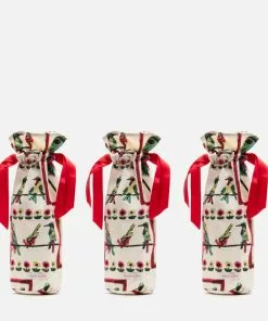 Frances Valentine Wine Bag Set Bird Is The Word Home Goods