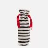 Frances Valentine Wine Bag Set Painterly Stripe Home Goods
