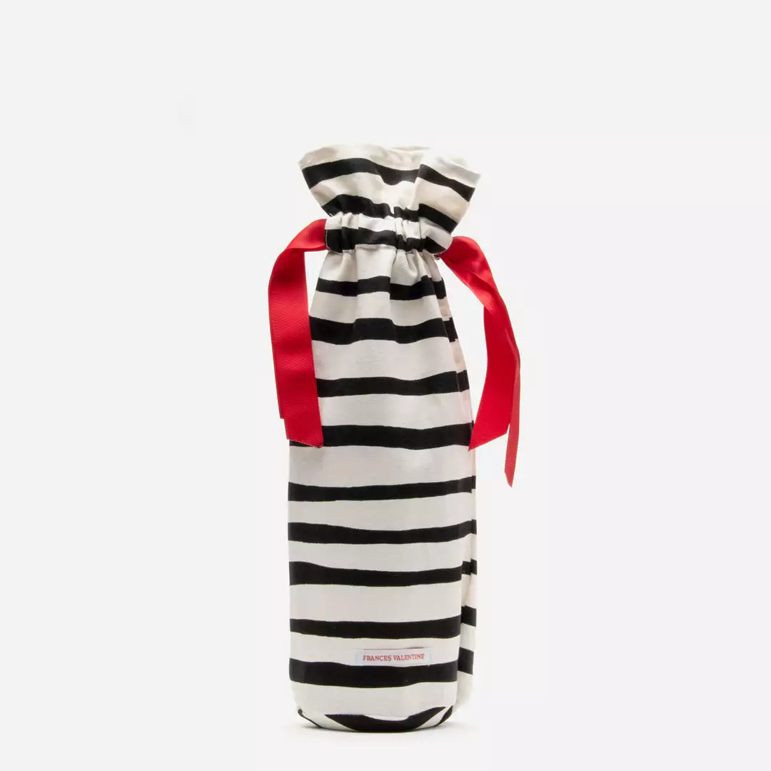 Frances Valentine Wine Bag Set Painterly Stripe Home Goods 3 Frances Valentine Wine Bag Set Painterly Stripe Home Goods